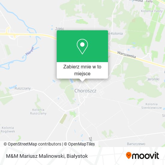 Mapa M&M Mariusz Malinowski