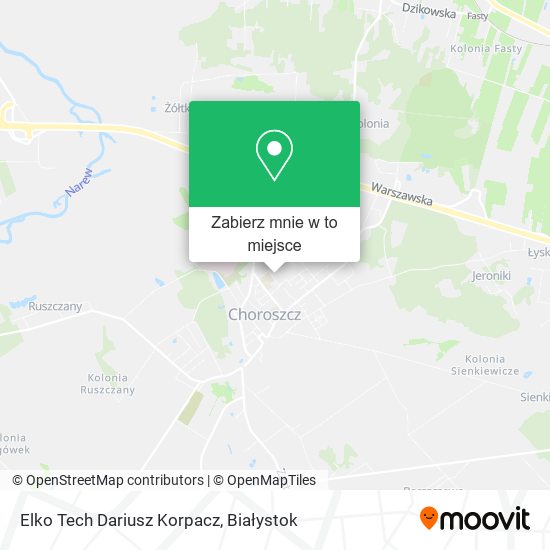 Mapa Elko Tech Dariusz Korpacz