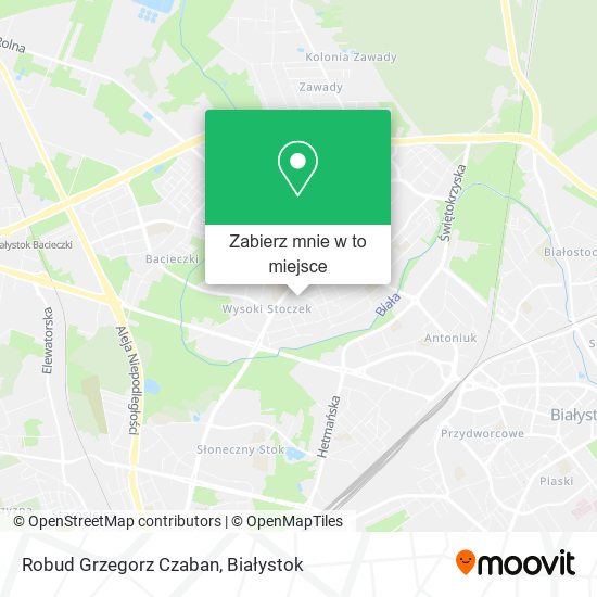 Mapa Robud Grzegorz Czaban
