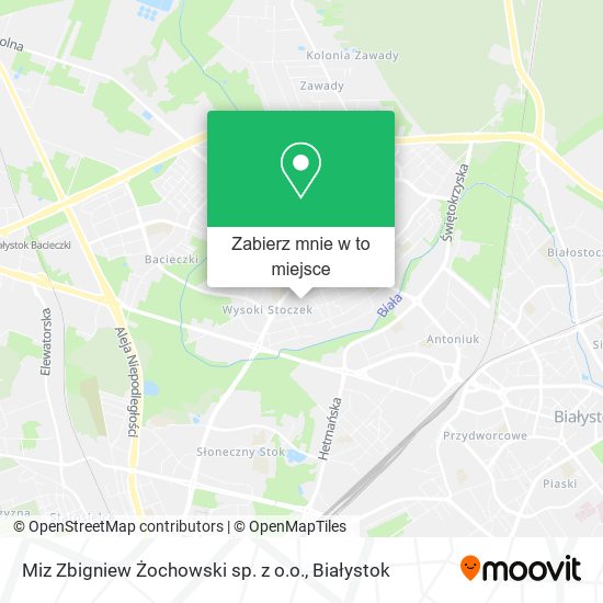 Mapa Miz Zbigniew Żochowski sp. z o.o.