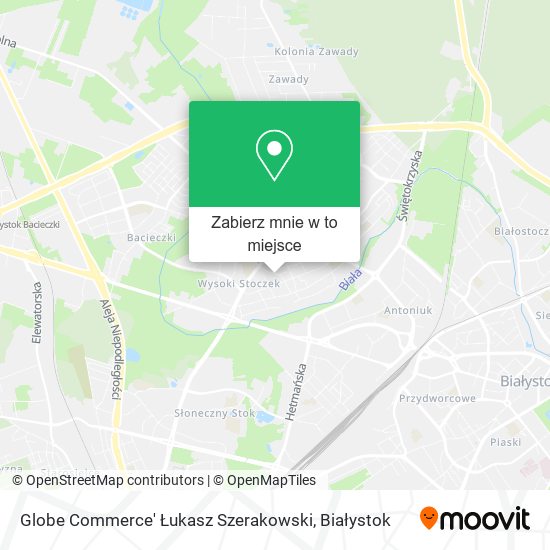 Mapa Globe Commerce' Łukasz Szerakowski