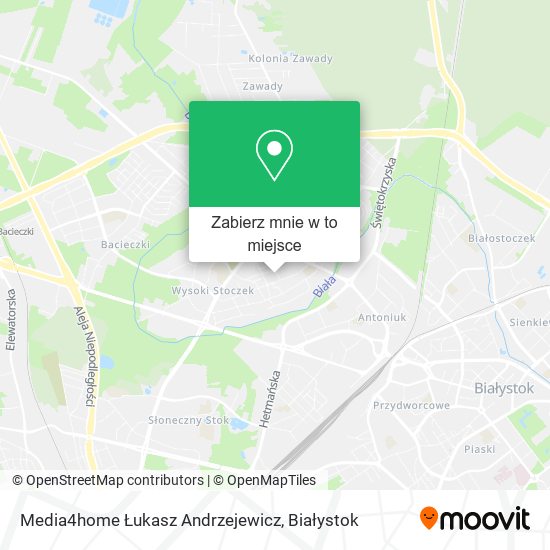 Mapa Media4home Łukasz Andrzejewicz