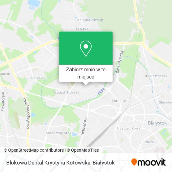 Mapa Blokowa Dental Krystyna Kotowska