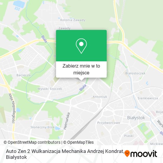 Mapa Auto Zen 2 Wulkanizacja Mechanika Andrzej Kondrat