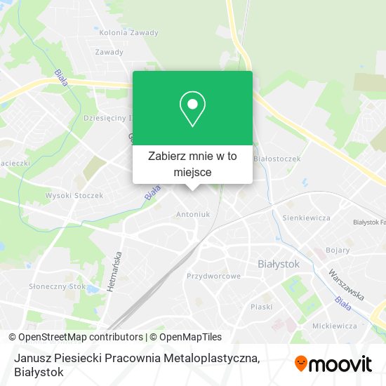 Mapa Janusz Piesiecki Pracownia Metaloplastyczna