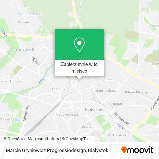 Mapa Marcin Gryniewicz Progressiodesign