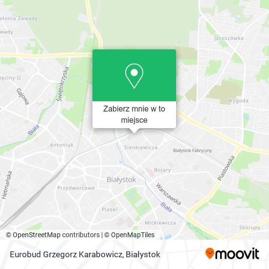 Mapa Eurobud Grzegorz Karabowicz