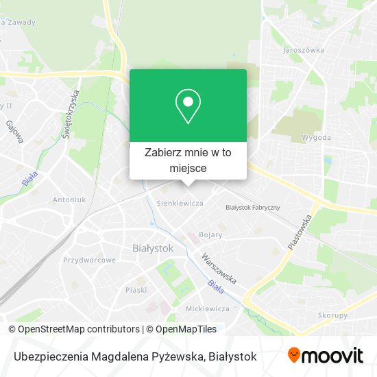 Mapa Ubezpieczenia Magdalena Pyżewska