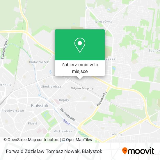 Mapa Forwald Zdzisław Tomasz Nowak