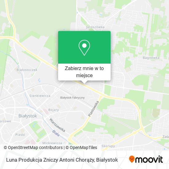 Mapa Luna Produkcja Zniczy Antoni Chorąży