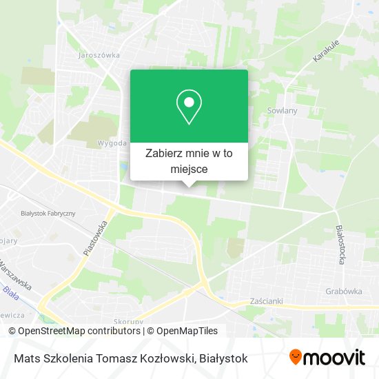 Mapa Mats Szkolenia Tomasz Kozłowski