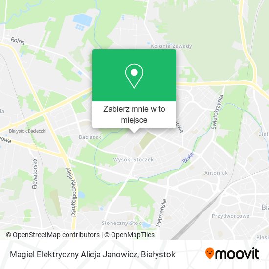 Mapa Magiel Elektryczny Alicja Janowicz