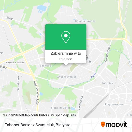 Mapa Tahonet Bartosz Szumieluk