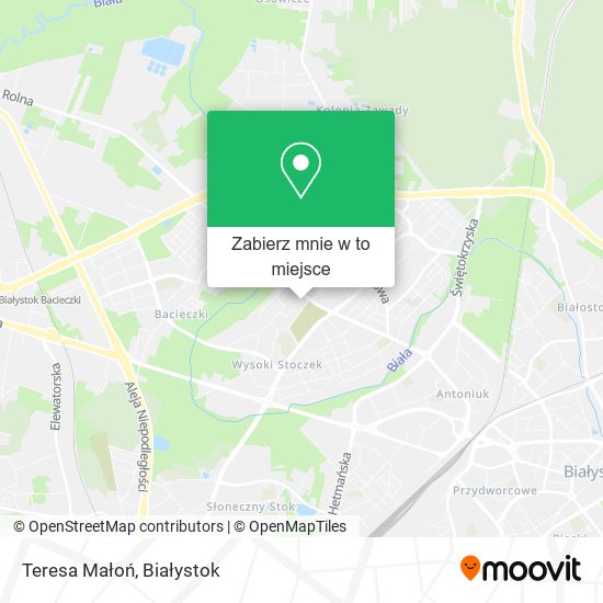 Mapa Teresa Małoń