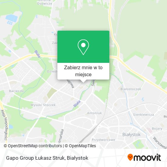 Mapa Gapo Group Łukasz Struk