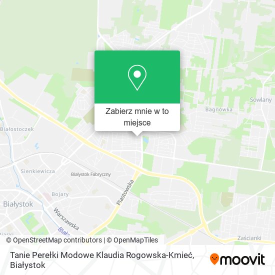 Mapa Tanie Perełki Modowe Klaudia Rogowska-Kmieć