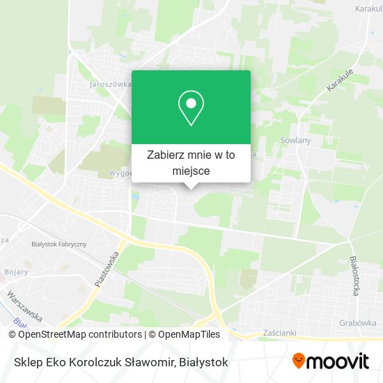 Mapa Sklep Eko Korolczuk Sławomir