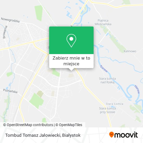 Mapa Tombud Tomasz Jałowiecki