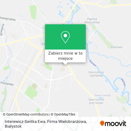 Mapa Interewicz-Switka Ewa. Firma Wielobranżowa