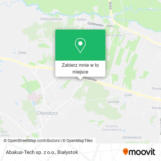 Mapa Abakus-Tech sp. z o.o.