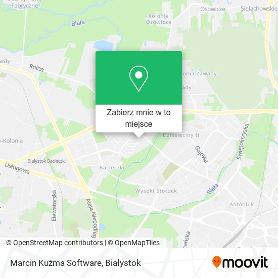Mapa Marcin Kuźma Software