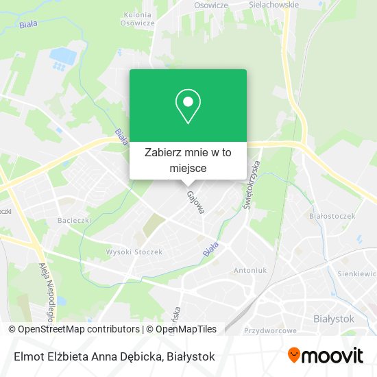 Mapa Elmot Elżbieta Anna Dębicka