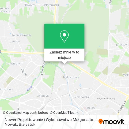 Mapa Nower Projektowanie i Wykonawstwo Małgorzata Nowak