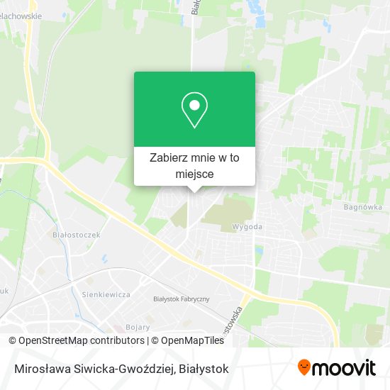 Mapa Mirosława Siwicka-Gwoździej