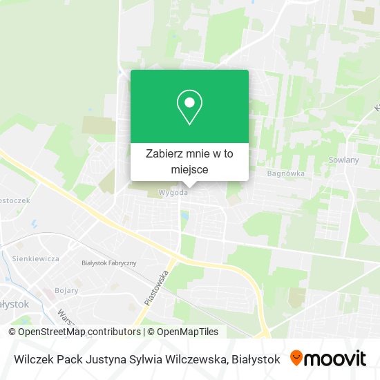 Mapa Wilczek Pack Justyna Sylwia Wilczewska