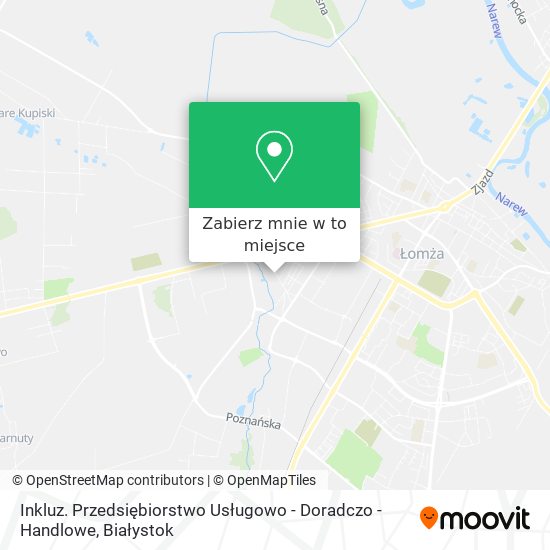 Mapa Inkluz. Przedsiębiorstwo Usługowo - Doradczo - Handlowe