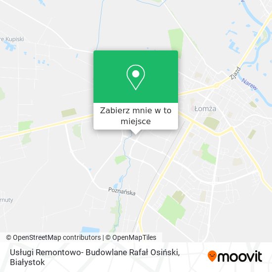 Mapa Usługi Remontowo- Budowlane Rafał Osiński