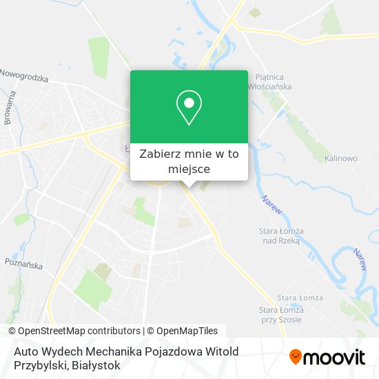Mapa Auto Wydech Mechanika Pojazdowa Witold Przybylski