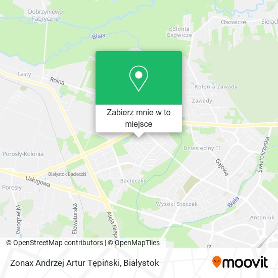 Mapa Zonax Andrzej Artur Tępiński