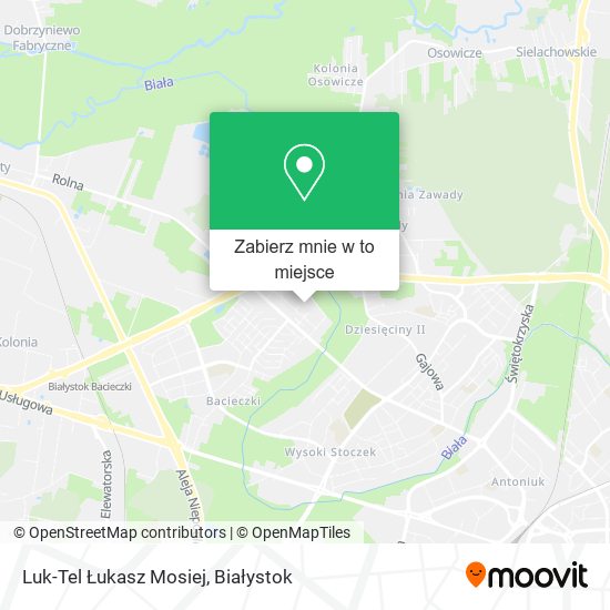 Mapa Luk-Tel Łukasz Mosiej
