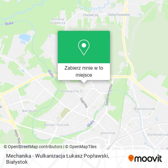 Mapa Mechanika - Wulkanizacja Łukasz Popławski