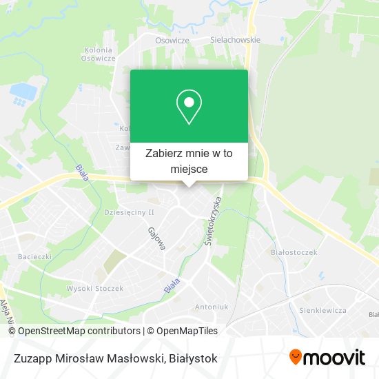 Mapa Zuzapp Mirosław Masłowski