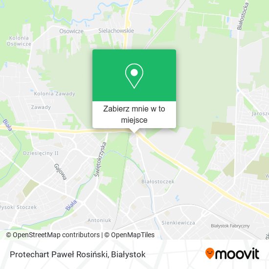 Mapa Protechart Paweł Rosiński
