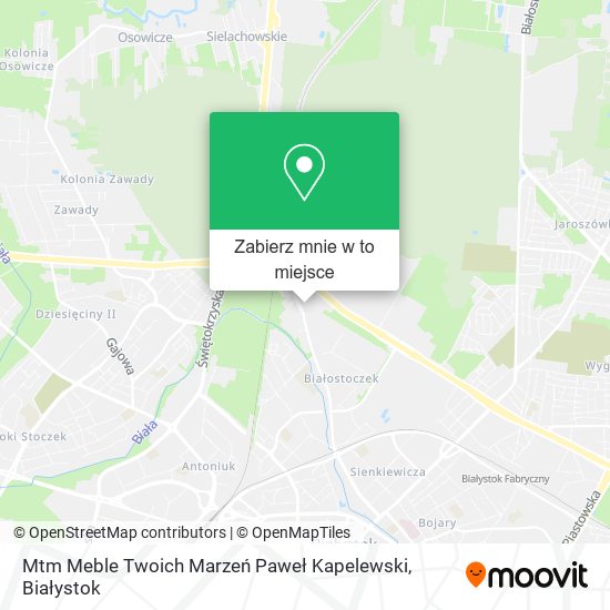 Mapa Mtm Meble Twoich Marzeń Paweł Kapelewski