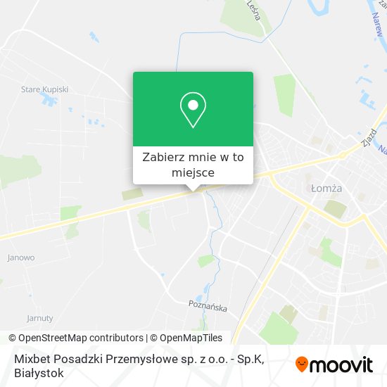 Mapa Mixbet Posadzki Przemysłowe sp. z o.o. - Sp.K
