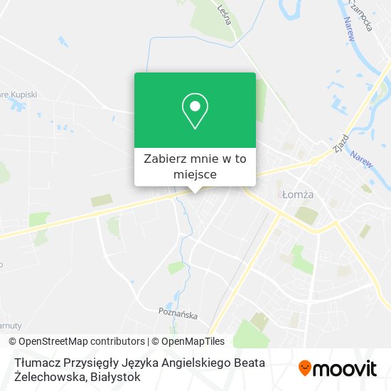 Mapa Tłumacz Przysięgły Języka Angielskiego Beata Żelechowska