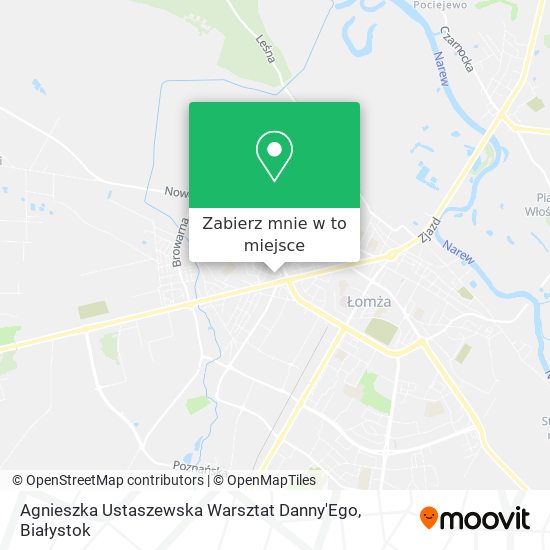 Mapa Agnieszka Ustaszewska Warsztat Danny'Ego