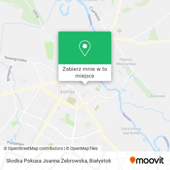 Mapa Słodka Pokusa Joanna Żebrowska