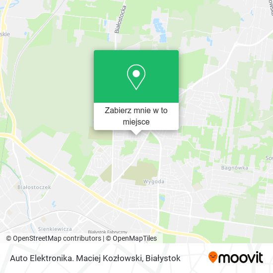 Mapa Auto Elektronika. Maciej Kozłowski