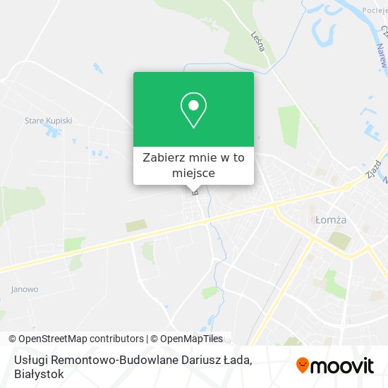 Mapa Usługi Remontowo-Budowlane Dariusz Łada
