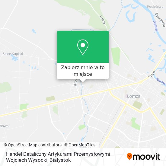 Mapa Handel Detaliczny Artykułami Przemysłowymi Wojciech Wysocki