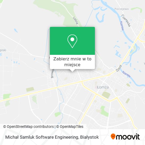 Mapa Michał Samluk Software Engineering