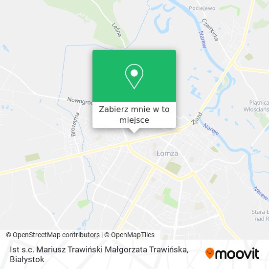 Mapa Ist s.c. Mariusz Trawiński Małgorzata Trawińska