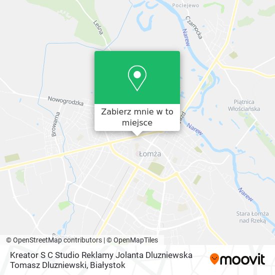 Mapa Kreator S C Studio Reklamy Jolanta Dluzniewska Tomasz Dluzniewski