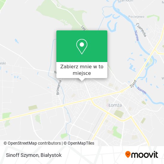 Mapa Sinoff Szymon