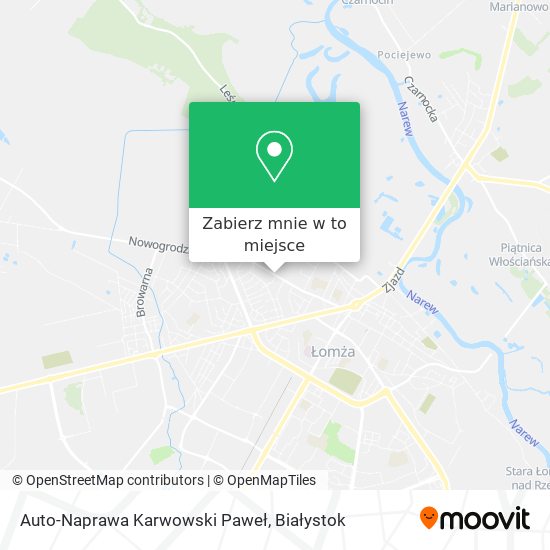Mapa Auto-Naprawa Karwowski Paweł